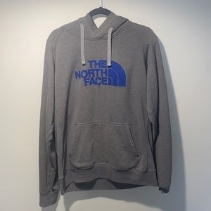 Grey/Blue North Face Hoodie